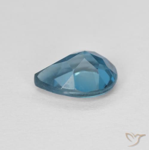 0.88克拉天然黄玉，梨形，VVS