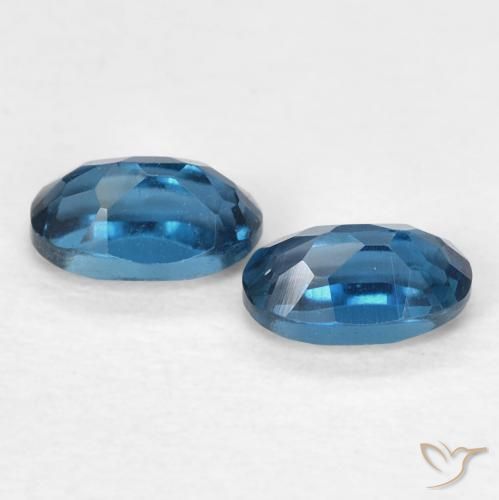 0.73天然托帕石，椭圆形切割，5.2×3.2毫米，VVS