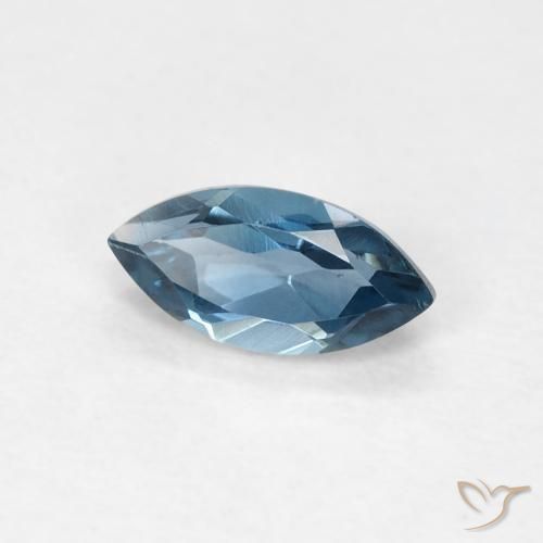 0.47克拉天然托帕石，马眼形，7.1×3.5毫米，VVS