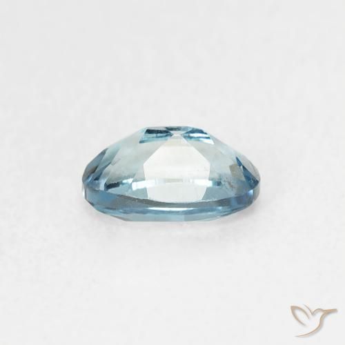 0.63克拉天然黄玉，椭圆形，VVS