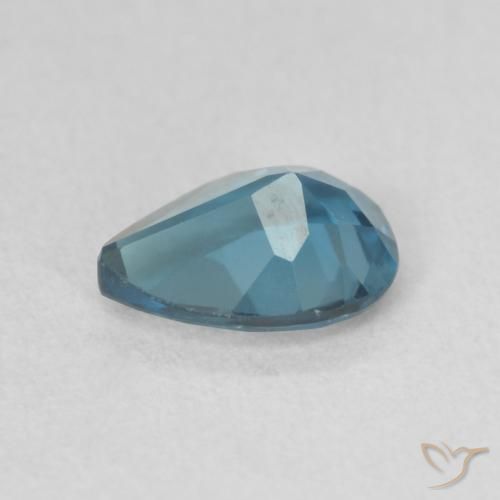 0.77克拉天然黄玉，梨形，VVS