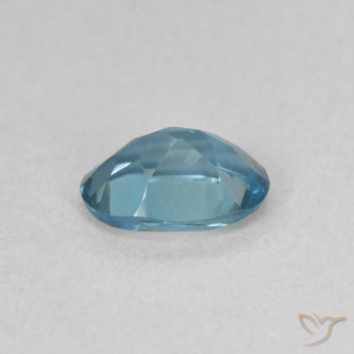 0.60克拉天然黄玉，椭圆形，VVS