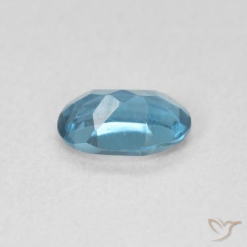 0.59克拉天然黄玉，椭圆形，VVS-VS