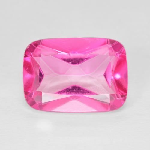 8.79ct 天然 艳粉色 黄玉, 软垫, VVS-VS