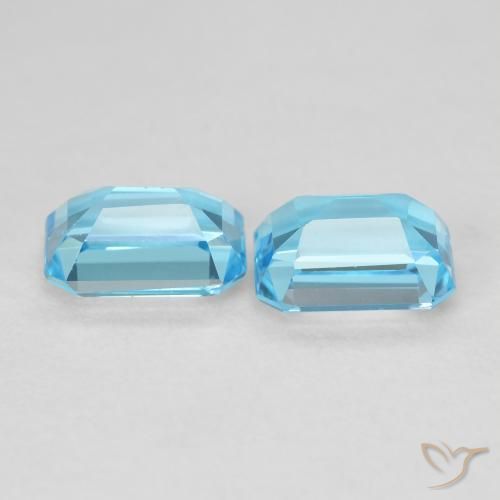 3.88克拉天然黄玉，八边形，VVS-VS