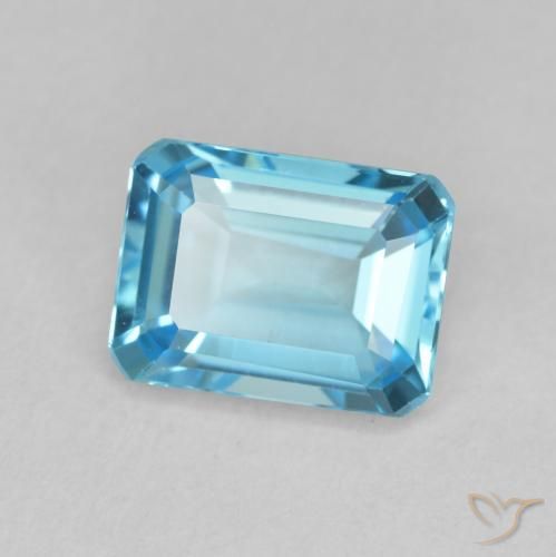 1.95克拉天然黄玉，八边形，VVS
