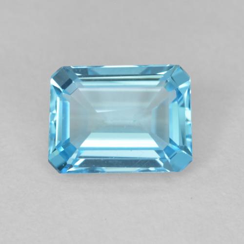 1.99ct 天然 瑞士蓝 黄玉, 祖母绿式切割, VVS-VS