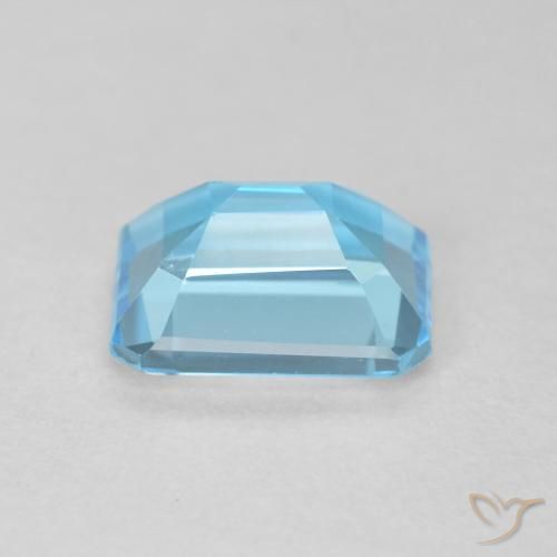 2.01克拉天然黄玉，八边形，半透明
