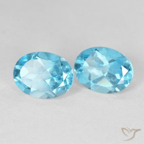 4.90克拉天然黄玉，椭圆形，VVS-VS