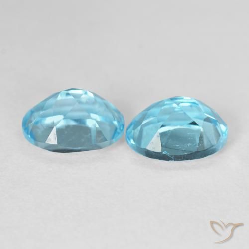 4.90克拉天然黄玉，椭圆形，VVS-VS