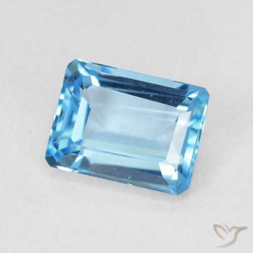 2.31克拉天然黄玉，八边形，VVS