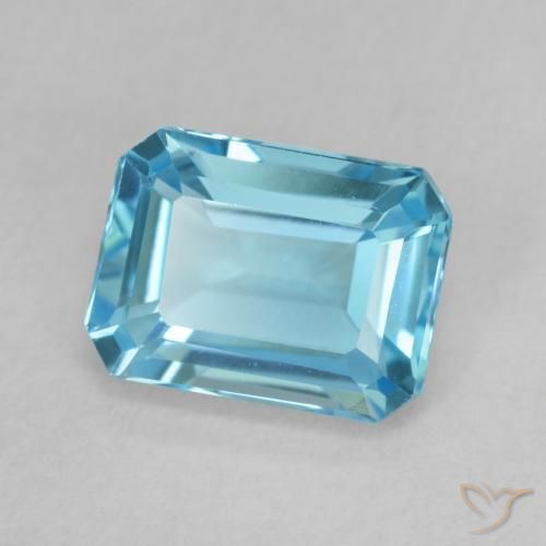 1.90克拉天然黄玉，八边形，VVS