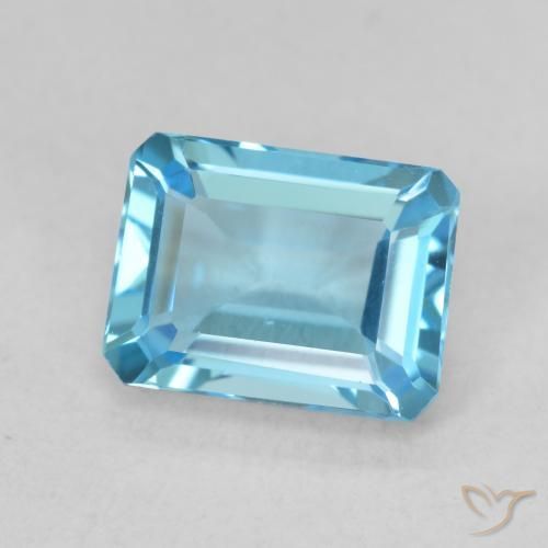 1.87克拉天然黄玉，八边形，VVS