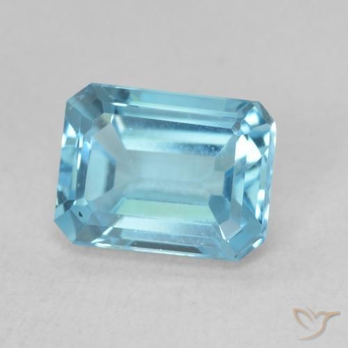 1.96克拉天然黄玉，八边形，VVS