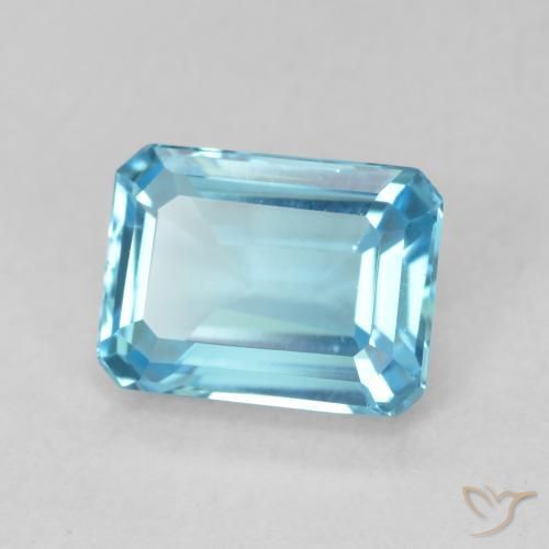 1.96克拉天然黄玉，八边形，VVS