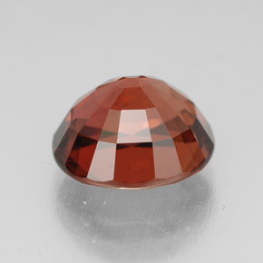 4.45克拉天然橙色碧玺，椭圆形切割，10.7×9.6毫米，VS-SI