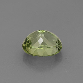 1.84克拉天然绿色碧玺，椭圆形切割，8×6.9毫米，VS