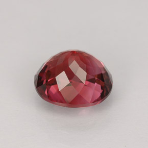 2.43克拉天然粉色碧玺，椭圆形切割，8.5×7.6毫米，VVS