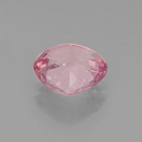 1.82克拉天然粉色碧玺，梨形，8.6×7.8毫米，VVS
