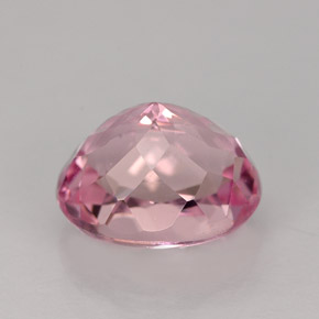 2.90克拉天然粉色碧玺，椭圆形切割，9.3×7.5毫米，VS