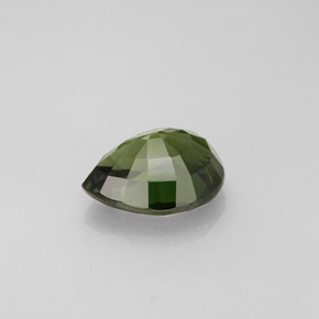 1.45克拉天然绿色碧玺，梨形，8.5×6.3毫米，VVS
