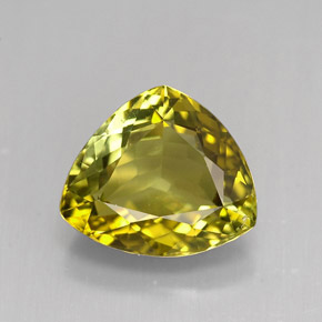 4.12克拉天然多色碧玺，三角形，11×9.6毫米，VVS