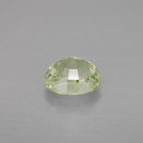 1.88克拉天然绿色碧玺，椭圆形切割，8.1×7.1毫米，VVS