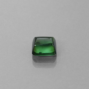 1.46克拉天然绿色碧玺，透明，6.4×6.1毫米，透明/半透明