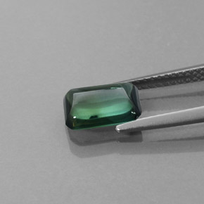 1.69克拉天然绿色碧玺，透明，8.5×6.5毫米，透明/半透明