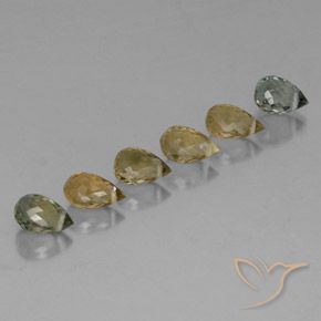 2.70克拉天然碧玺,泪滴形,VS