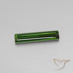 2.66ct 天然 暗绿色 碧玺, 祖母绿式切割, VS