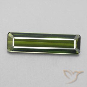 2.20ct 天然 森林绿 碧玺, 祖母绿式切割, VS