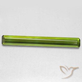 2.56ct 天然 海藻绿 碧玺, 祖母绿式切割, VVS