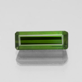 1.43克拉天然碧玺，祖母绿式切割，SI