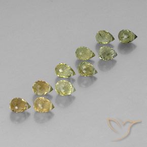 5.74克拉天然碧玺，泪滴形，VS-SI