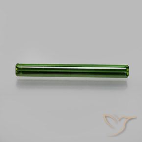 1.34ct 天然 暗绿色 碧玺, 祖母绿式切割, VVS-VS