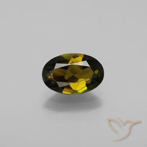 1.27ct 天然 金绿棕 碧玺, 椭圆形, VVS