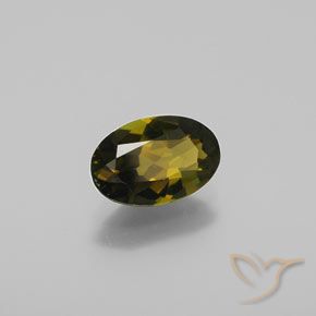 1.27克拉天然碧玺，椭圆形，VVS