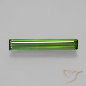 2.54ct 天然 深绿色 碧玺, 祖母绿式切割, VVS