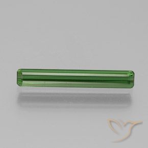 1.08ct 天然 中绿色 碧玺, 祖母绿式切割, VVS-VS