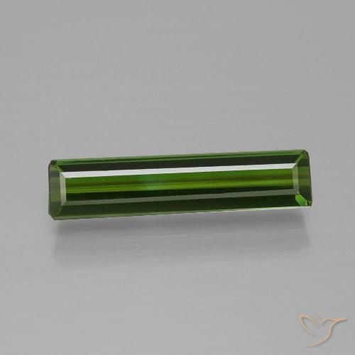 1.52ct 天然 森林绿 碧玺, 祖母绿式切割, VS