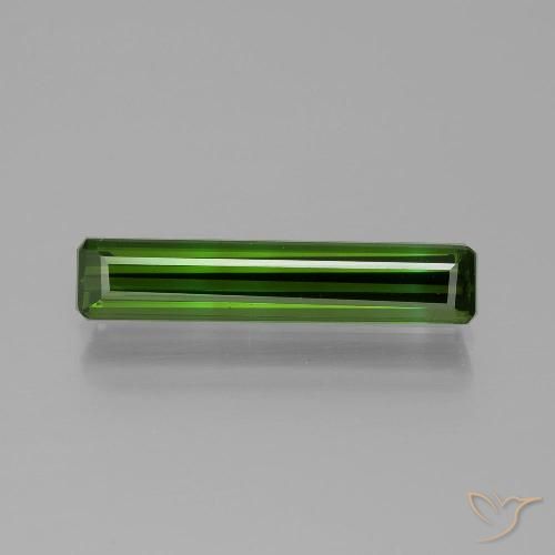 1.77ct 天然 深绿色 碧玺, 祖母绿式切割, VS