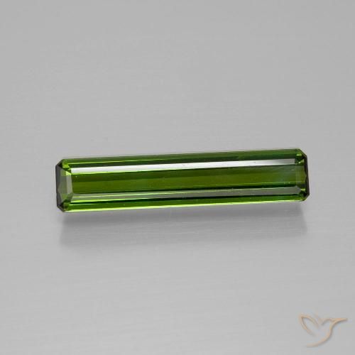 1.35ct 天然 森林绿 碧玺, 祖母绿式切割, VVS-VS