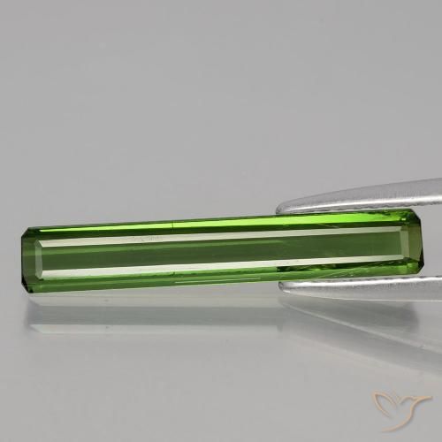 1.47ct 天然 森林绿 碧玺, 祖母绿式切割, VS