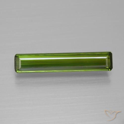 1.45ct 天然 深绿色 碧玺, 祖母绿式切割, VVS-VS