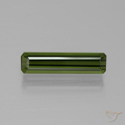 1.57ct 天然 大地绿 碧玺, 祖母绿式切割, VVS-VS