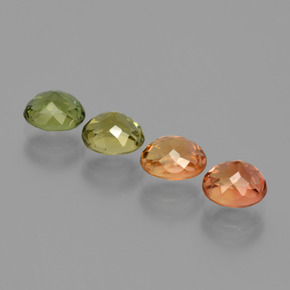 2.54克拉天然碧玺，椭圆形切割，VVS-VS