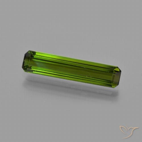 1.58ct 天然 大地绿 碧玺, 祖母绿式切割, VS