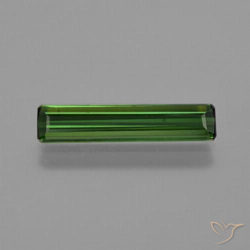 1.35ct 天然 森林绿 碧玺, 祖母绿式切割, VS
