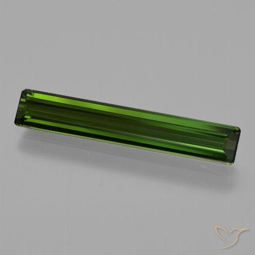 1.91ct 天然 暗绿色 碧玺, 祖母绿式切割, VVS-VS